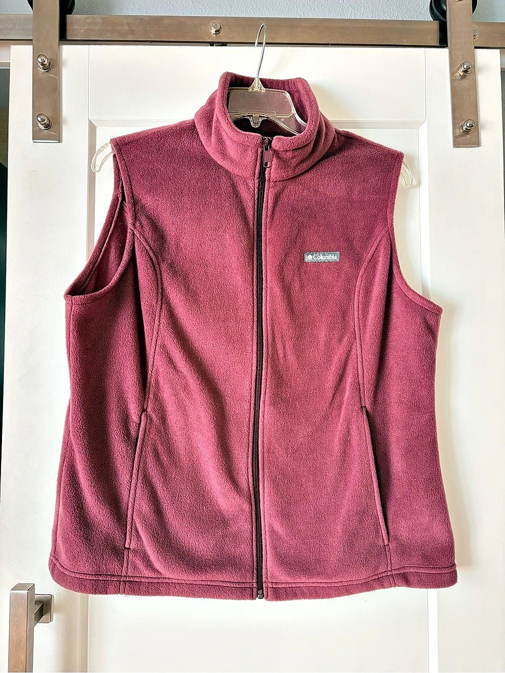 Columbia Benton Springs Vest Women's XXL Burgundy